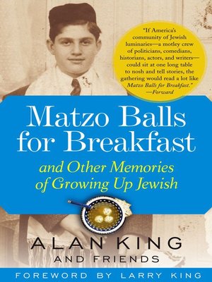 cover image of Matzo Balls for Breakfast and Other Memories of Growing Up Jewish